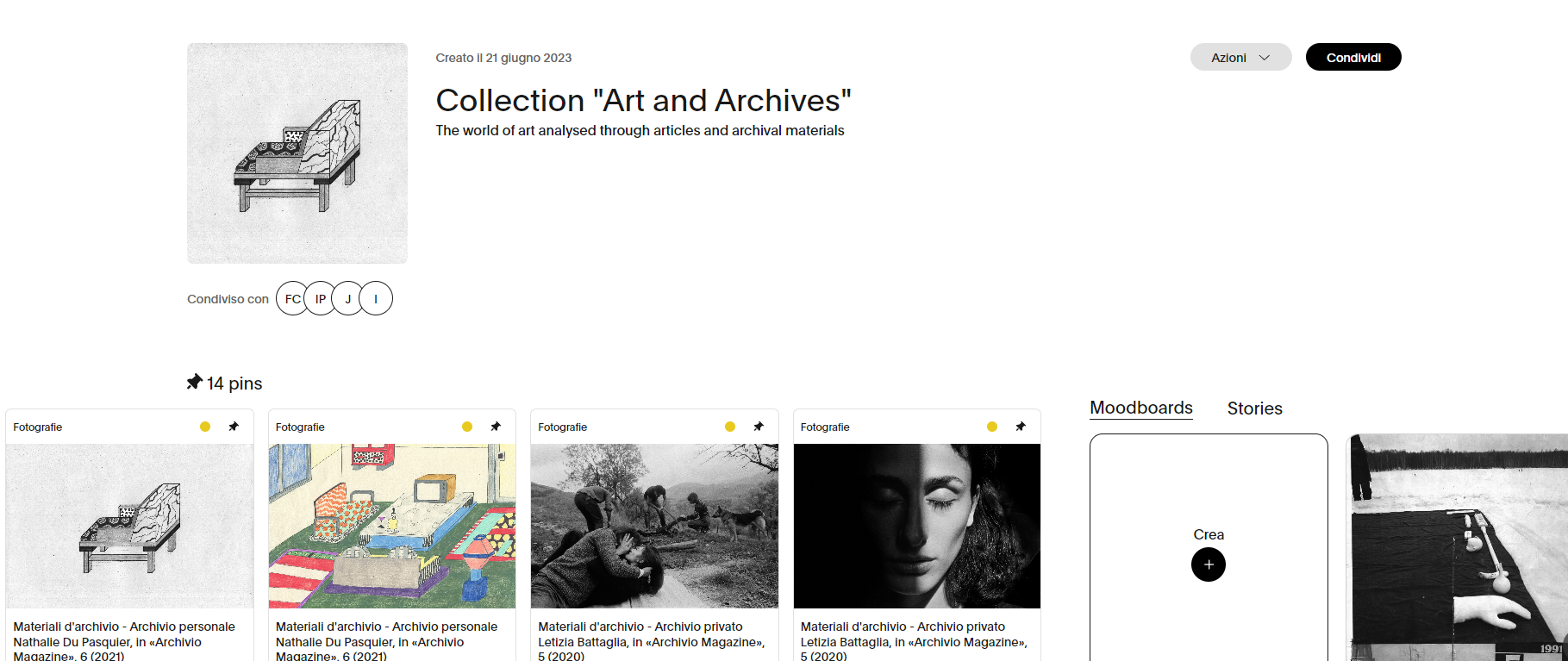 immagine interno collezione